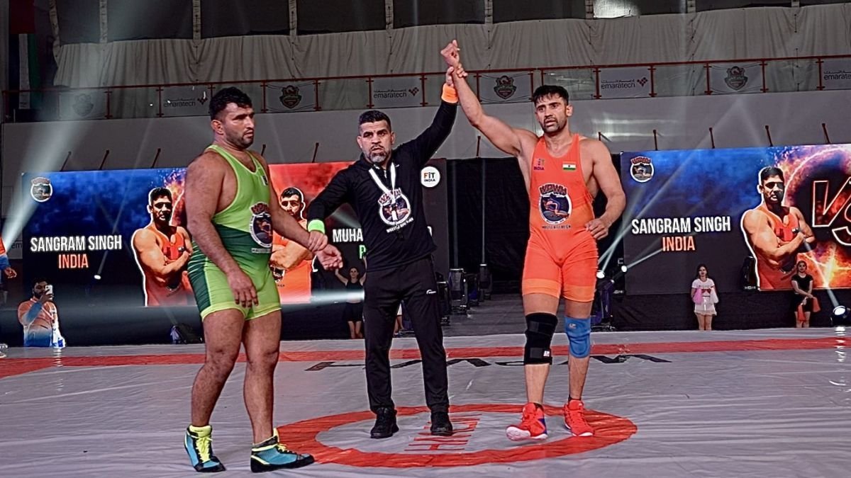India's Pride Sangram Singh beats Pakistan's Mohammad Saeed in International Pro Wrestling Championship in Dubai; admits listening to his inner voice paid off - PNN Digital
