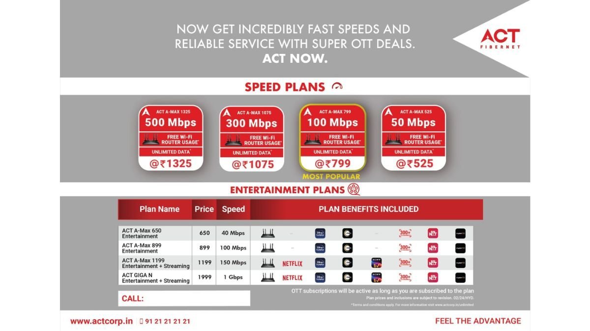 Broadband Plans Perfect for Streaming in Hyderabad - PNN Digital