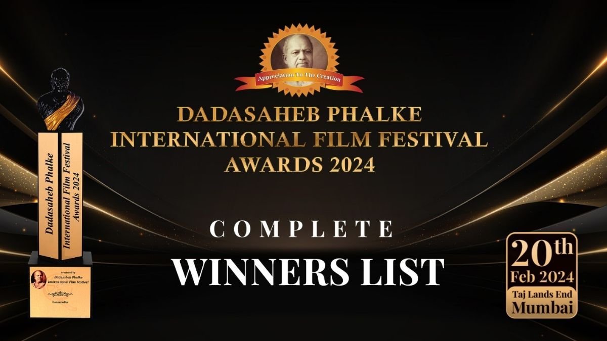 Dadasaheb Phalke International Film Festival Awards 2024: Winners List - PNN Digital