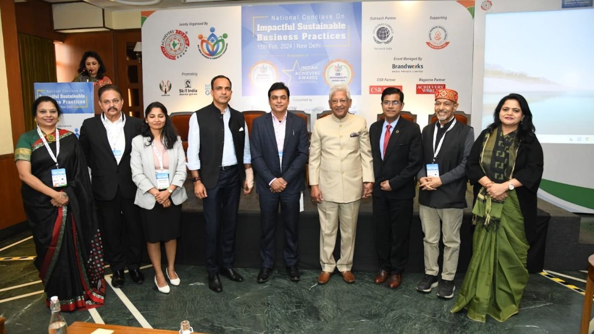 Indian Achievers’ Forum Recognizes Outstanding Contributions to "Impactful Sustainable Business Practices" at National Conclave 2024 - PNN Digital