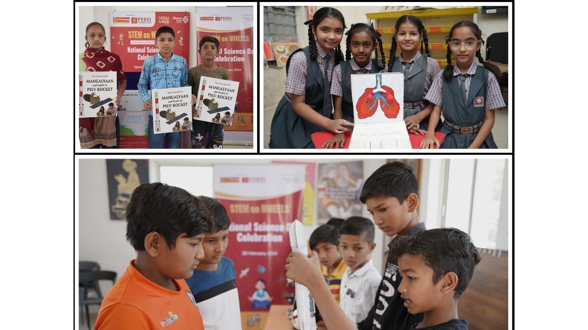 Pehel Foundation (A CSR arm of PNB Housing Finance Ltd) and BharatCares Celebrate National Science Day with the 'STEM on Wheels' Project - PNN Digital