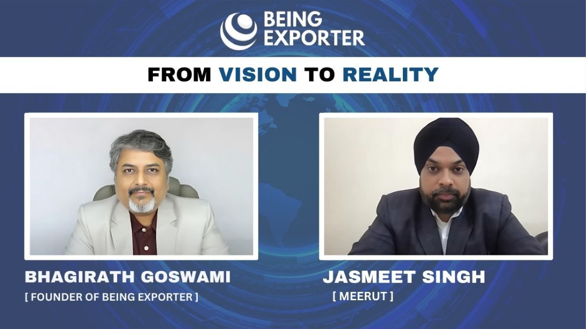 From smashes to global recognition: Jasmeet Singh's export journey unveiled in candid podcast with Bhagirath Goswami - PNN Digital