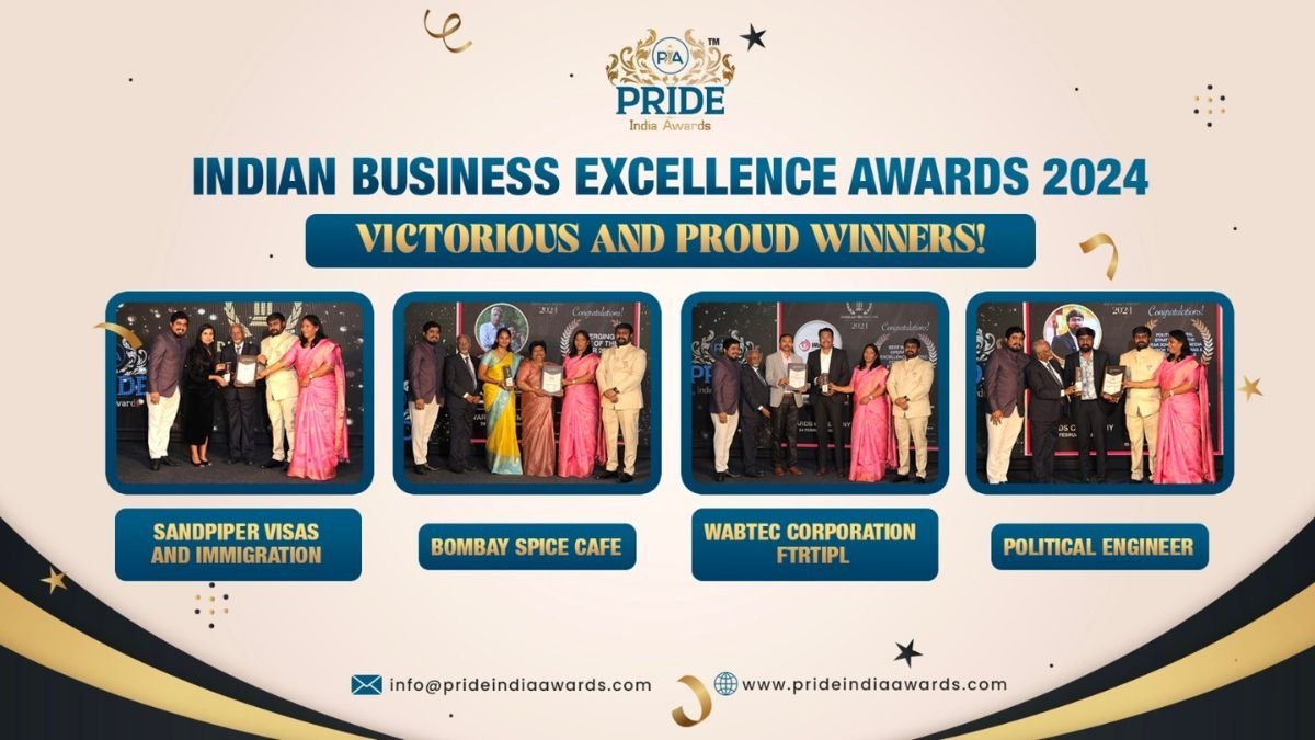 Business Luminaries Shine at Indian Business Excellence Awards 2024! - PNN Digital