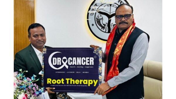 Uttar Pradesh Deputy Chief Minister Brajesh Pathak Unveils ‘Dr. Cancer’ Logo in Lucknow