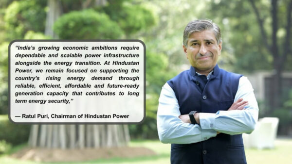 Ratul Puri Led Hindustan Power signs Power Supply Agreement with MP Power Management Company Limited for supply of 800 MW Power
