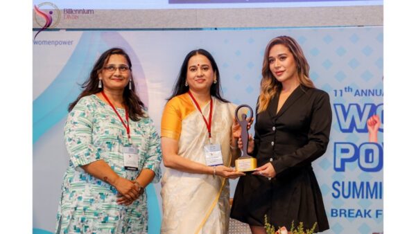 MET Management Representative Mrs. Vishakha Bhujbal Honoured with ‘Women Power Impact Creator of the Year Award’
