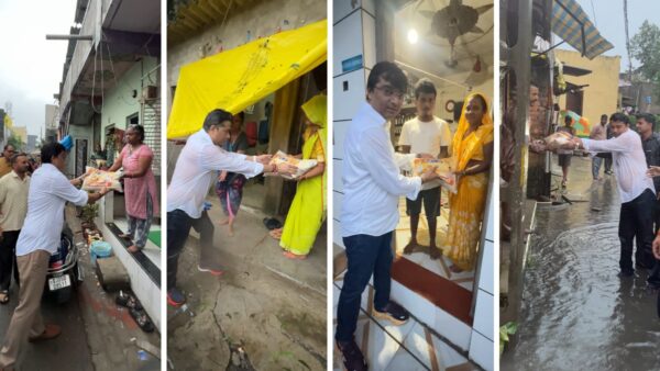 Youth Leader Samrat Bhau Begins Distribution of 15,000 Relief Kits to Flood Victims