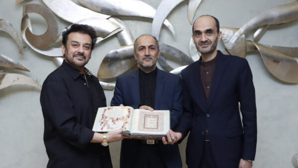 Iranian Consulate General Recognises Adnan Sami’s Emotional Musical Tribute to the People of Iran and Its Late Supreme Leader