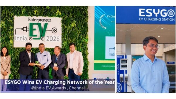 ESYGO Wins “EV Charging Network of the Year” at India EV Awards 2026