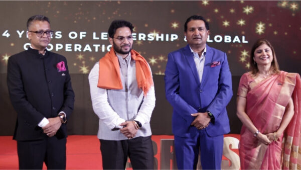 Yogesh Sharma (Shelly) Attends BRICS CCI 14 Foundation Day Celebration, Meets Chairman Sameep Shastriv